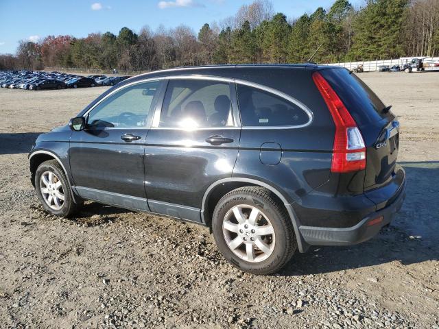 JHLRE38728C038550 - 2008 HONDA CR-V EXL BLACK photo 2