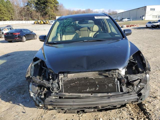 JHLRE38728C038550 - 2008 HONDA CR-V EXL BLACK photo 5