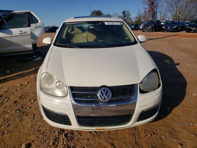 3VWEF71K37M140271 - 2007 VOLKSWAGEN JETTA WOLFSBURG WHITE photo 5