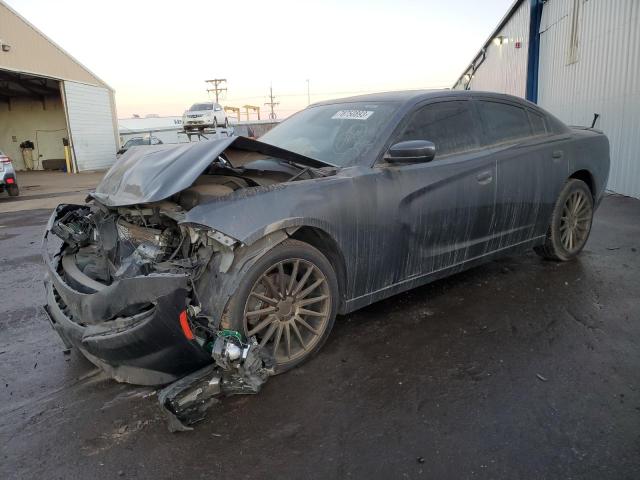 2C3CDXJG5FH746409 - 2015 DODGE CHARGER SXT GRAY photo 1