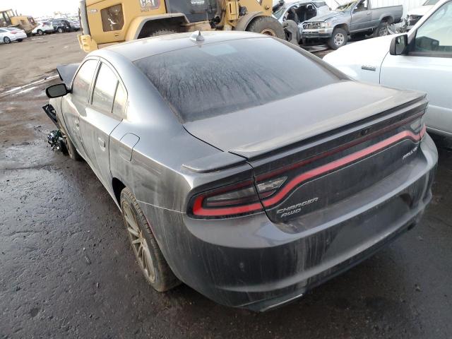 2C3CDXJG5FH746409 - 2015 DODGE CHARGER SXT GRAY photo 2