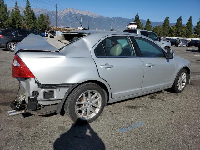 3FAHP0JA4AR254954 - 2010 FORD FUSION SEL SILVER photo 3