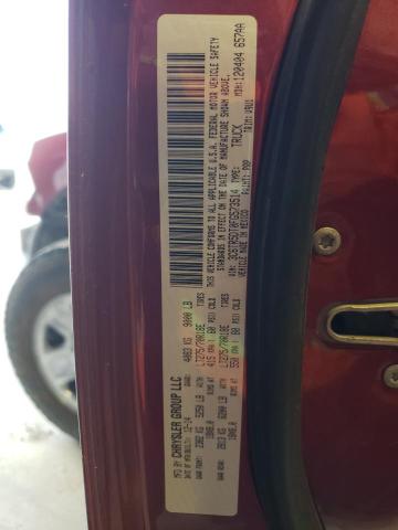 3C6TR5DT0FG573514 - 2015 RAM 2500 SLT ბურგუნდია ფოტო 12