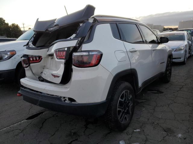 3C4NJDDB1MT571687 - 2021 JEEP COMPASS TRAILHAWK WHITE photo 3