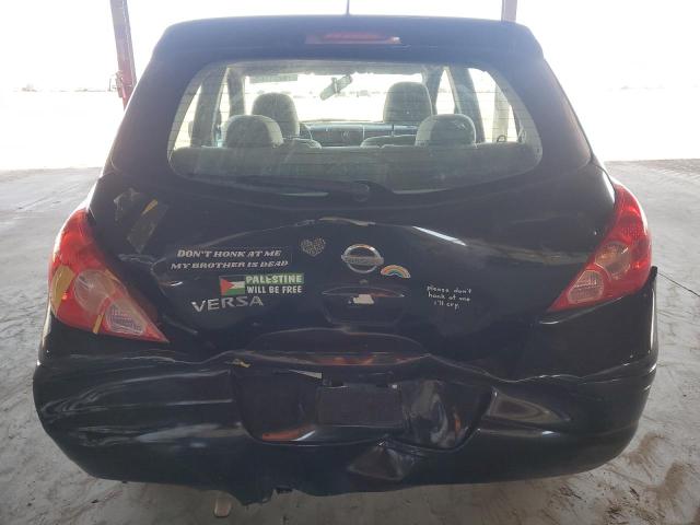 3N1BC13E49L484738 - 2009 NISSAN VERSA S BLACK photo 6