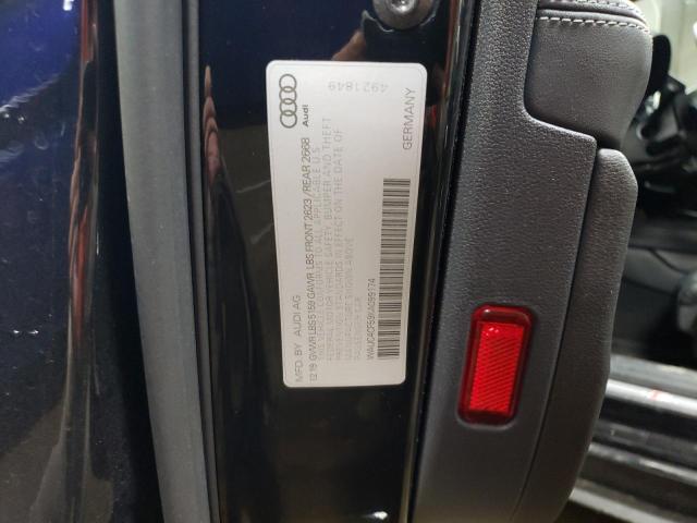 WAUC4CF59KA099174 - 2019 AUDI S5 PRESTIGE 黑色 照片 12