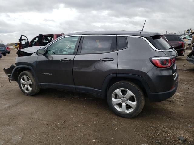 3C4NJDBB3JT392453 - 2018 JEEP COMPASS LATITUDE Сұр фото 2