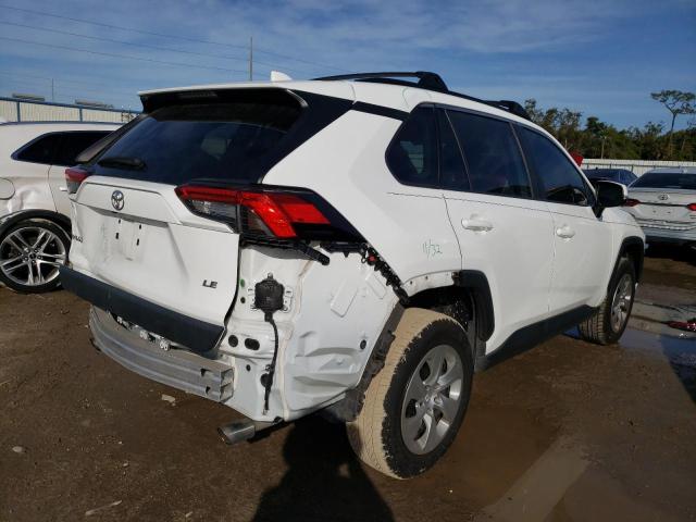 2T3K1RFV0LC050766 - 2020 TOYOTA RAV4 LE WHITE photo 3