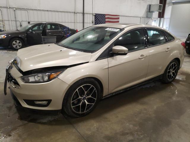 1FADP3H26JL312608 - 2018 FORD FOCUS SEL GOLD photo 1