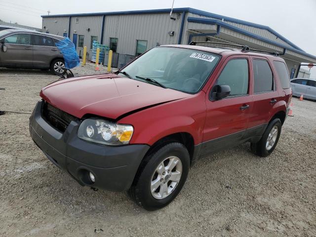 1FMYU03177KB37054 - 2007 FORD ESCAPE XLT RED photo 1