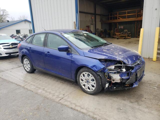 1FAHP3F22CL309440 - 2012 FORD FOCUS SE BLUE photo 4