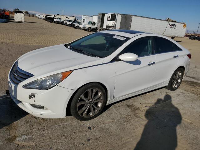 5NPEC4AB8DH751862 - 2013 HYUNDAI SONATA SE WHITE photo 1