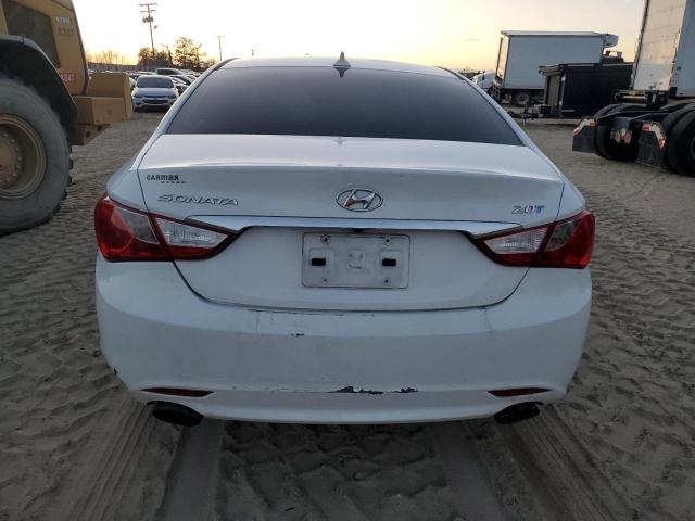 5NPEC4AB8DH751862 - 2013 HYUNDAI SONATA SE WHITE photo 6