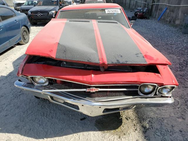 136809B406462 - 1969 CHEVROLET ELCAMINO RED photo 5