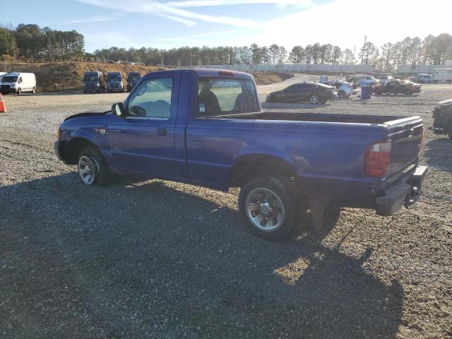 1FTYR10D13PA93110 - 2003 FORD RANGER BLUE photo 2