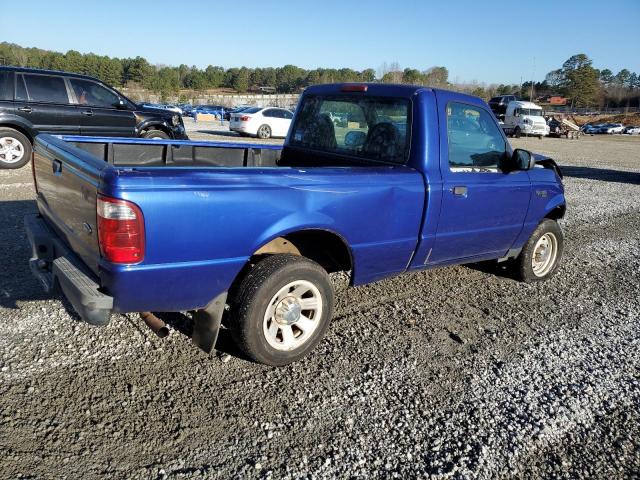 1FTYR10D13PA93110 - 2003 FORD RANGER BLUE photo 3