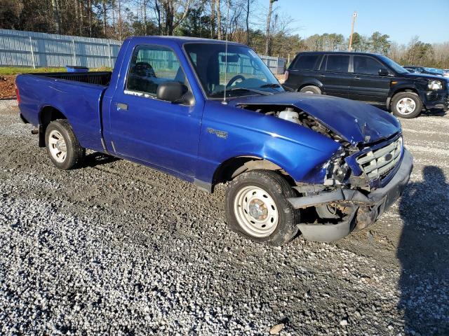 1FTYR10D13PA93110 - 2003 FORD RANGER BLUE photo 4