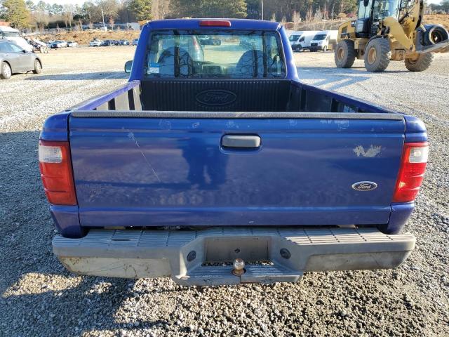 1FTYR10D13PA93110 - 2003 FORD RANGER BLUE photo 6