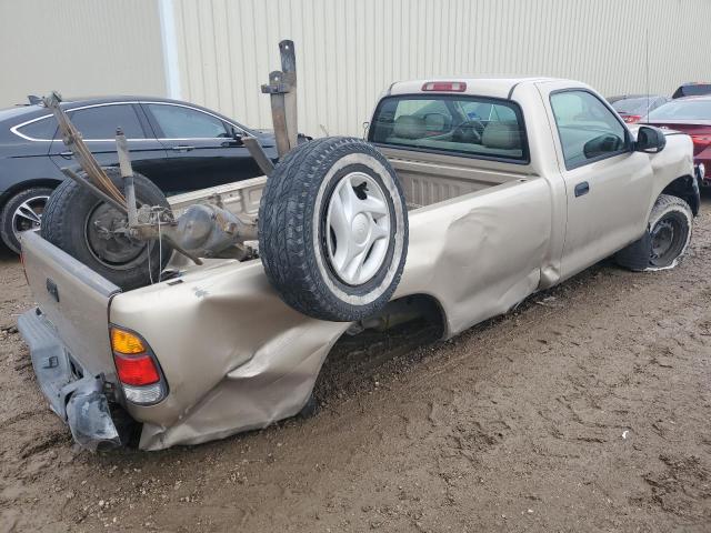 5TBJN32132S233165 - 2002 TOYOTA TUNDRA TAN photo 3