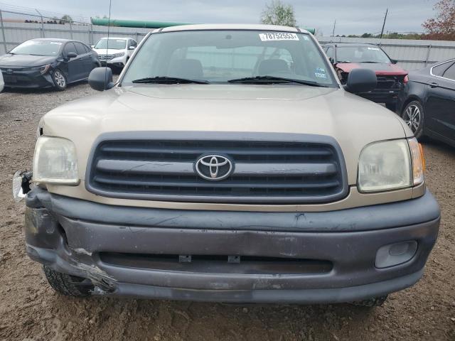 5TBJN32132S233165 - 2002 TOYOTA TUNDRA TAN photo 5