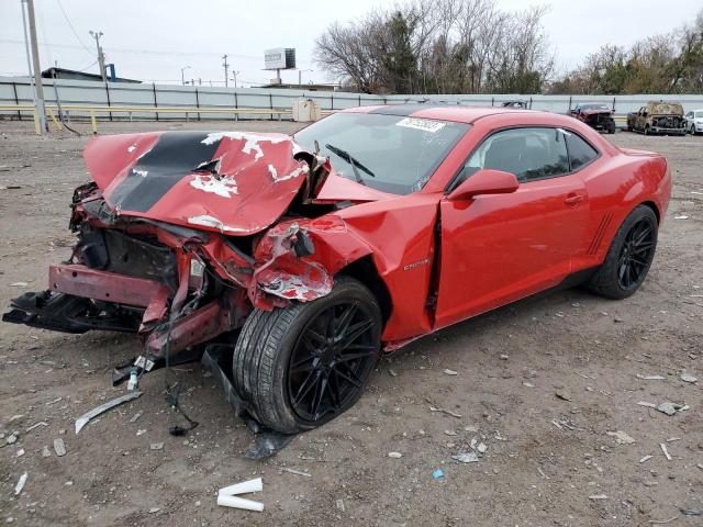 2G1FA1E31D9122306 - 2013 CHEVROLET CAMARO LS1 LS RED photo 1