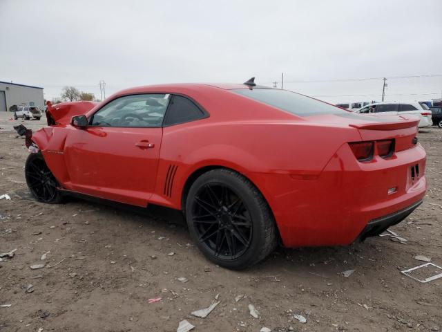 2G1FA1E31D9122306 - 2013 CHEVROLET CAMARO LS1 LS RED photo 2