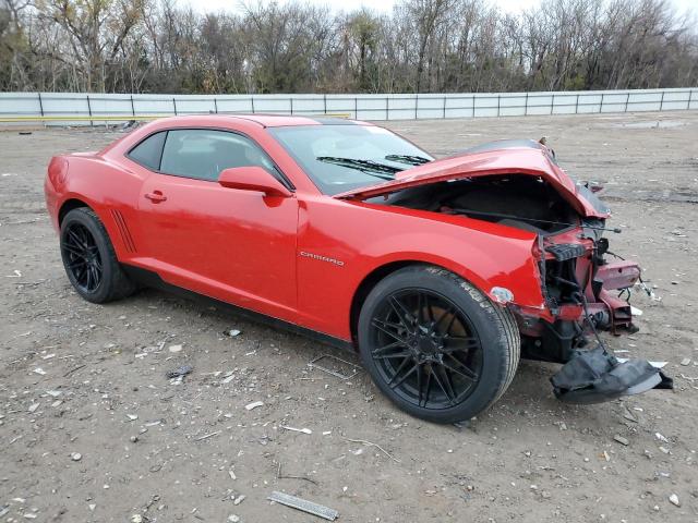 2G1FA1E31D9122306 - 2013 CHEVROLET CAMARO LS1 LS RED photo 4