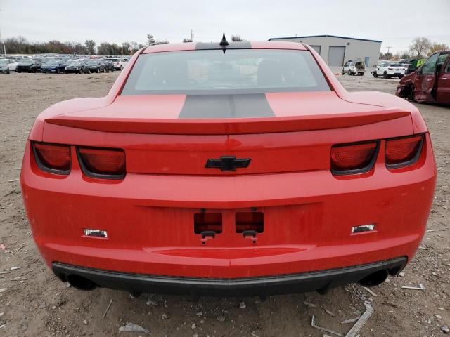 2G1FA1E31D9122306 - 2013 CHEVROLET CAMARO LS1 LS RED photo 6