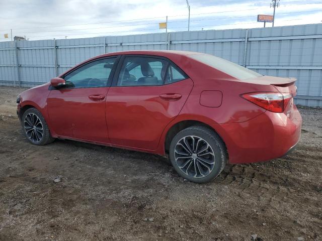 5YFBURHE3GP379626 - 2016 TOYOTA COROLLA L RED photo 2