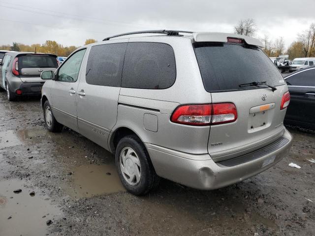 4T3ZF13C71U324898 - 2001 TOYOTA SIENNA LE GRAY photo 2