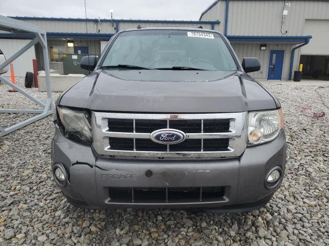 1FMCU0DG4CKC84441 - 2012 FORD ESCAPE XLT GRAY photo 5