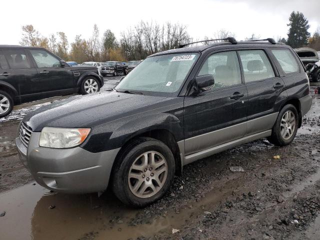 JF1SG67656H747157 - 2006 SUBARU FORESTER 2.5X LL BEAN BLACK photo 1