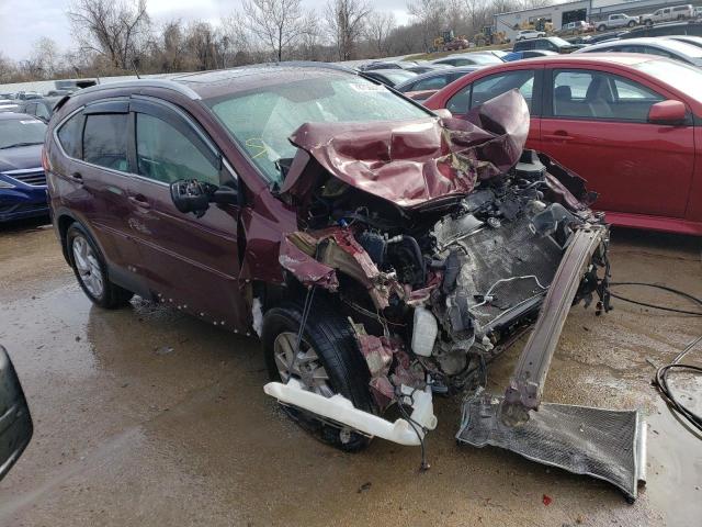 5J6RM4H71GL032771 - 2016 HONDA CR-V EXL BURGUNDY photo 4