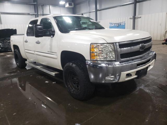 3GCPKSE74DG300779 - 2013 CHEVROLET SILVERADO K1500 LT WHITE photo 4