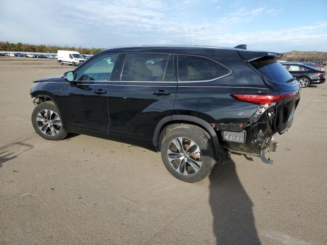 5TDGZRBHXMS116840 - 2021 TOYOTA HIGHLANDER XLE BLACK photo 2