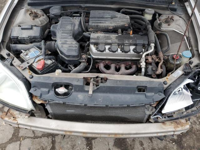 2HGES16561H538922 - 2001 HONDA CIVIC LX CREAM photo 11