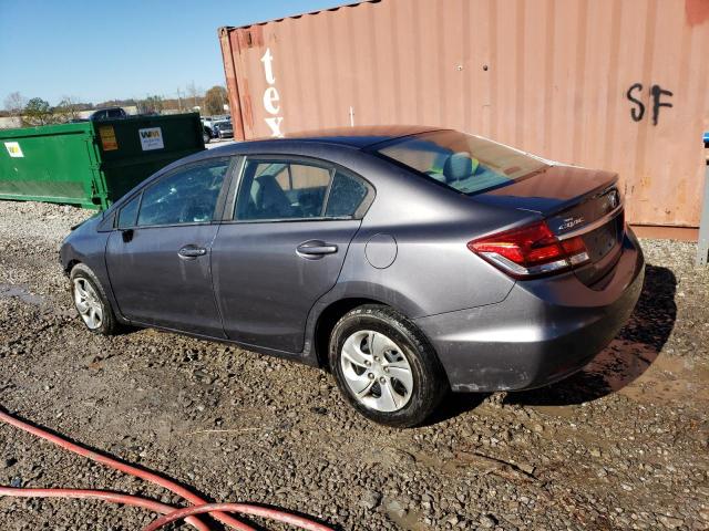 19XFB2F55FE054445 - 2015 HONDA CIVIC LX GRAY photo 2