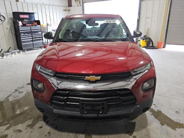 KL79MMS26MB026014 - 2021 CHEVROLET TRAILBLAZE LS RED photo 5