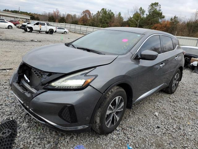 5N1AZ2MJ3KN137282 - 2019 NISSAN MURANO S GRAY photo 1