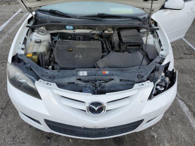 JM1BK323681115252 - 2008 MAZDA 3 S WHITE photo 11