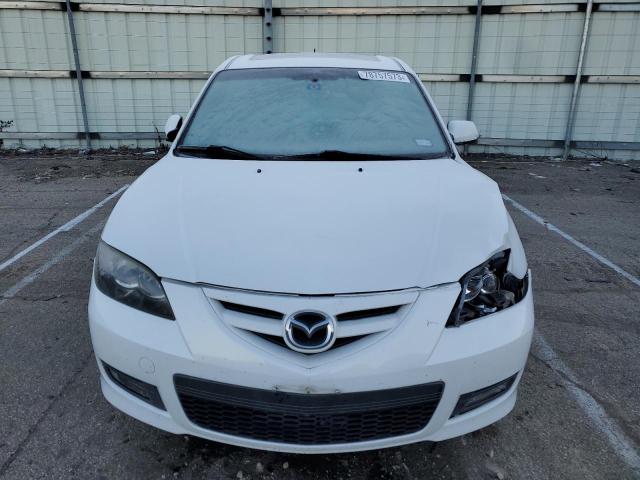 JM1BK323681115252 - 2008 MAZDA 3 S WHITE photo 5