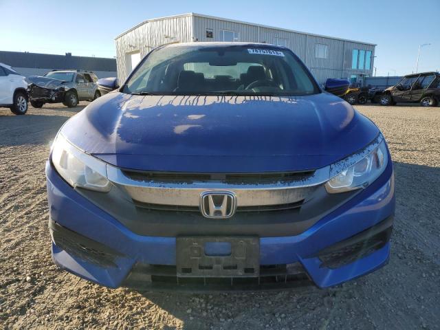 2HGFC2F55JH012837 - 2018 HONDA CIVIC LX BLUE photo 5