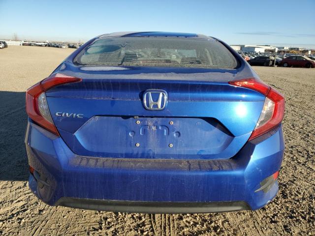 2HGFC2F55JH012837 - 2018 HONDA CIVIC LX BLUE photo 6