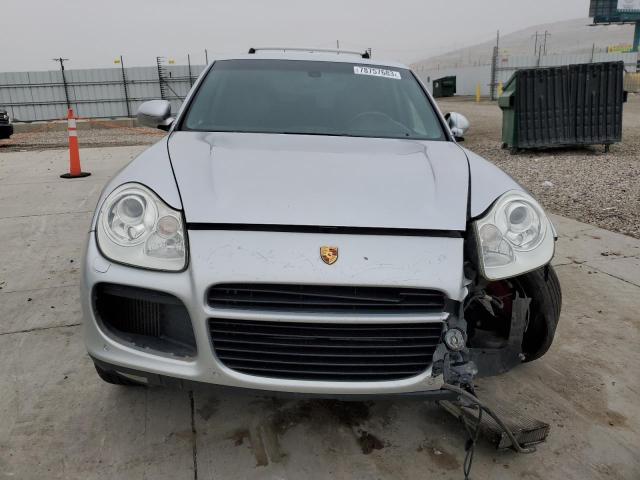 WP1AC29P04LA94102 - 2004 PORSCHE CAYENNE TURBO SILVER photo 5