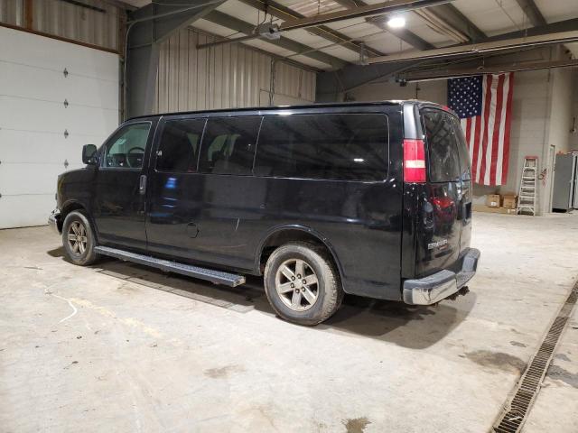 1GKS8CF47D1143593 - 2013 GMC SAVANA G1500 LT BLACK photo 2