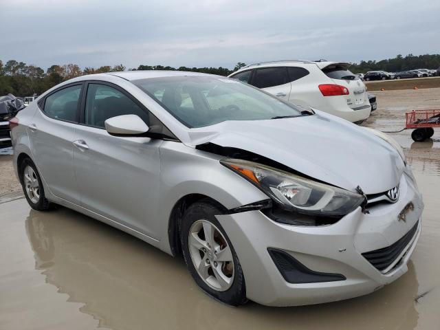 5NPDH4AE4FH600513 - 2015 HYUNDAI ELANTRA SE SILVER photo 4