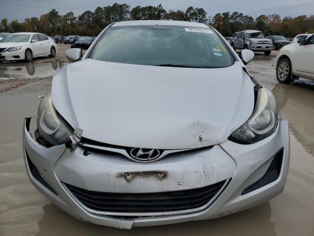 5NPDH4AE4FH600513 - 2015 HYUNDAI ELANTRA SE SILVER photo 5