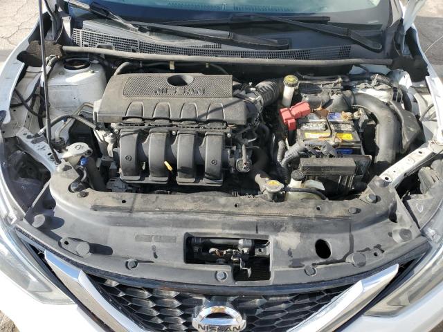 3N1AB7AP0HY334780 - 2017 NISSAN SENTRA S WHITE photo 11