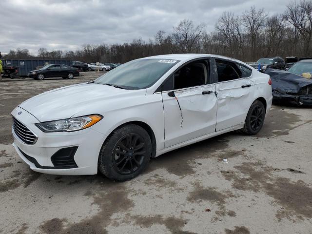 3FA6P0HDXLR135073 - 2020 FORD FUSION SE WHITE photo 1