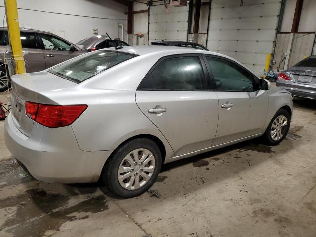 KNAFT4A24B5355801 - 2011 KIA FORTE LX SILVER photo 3